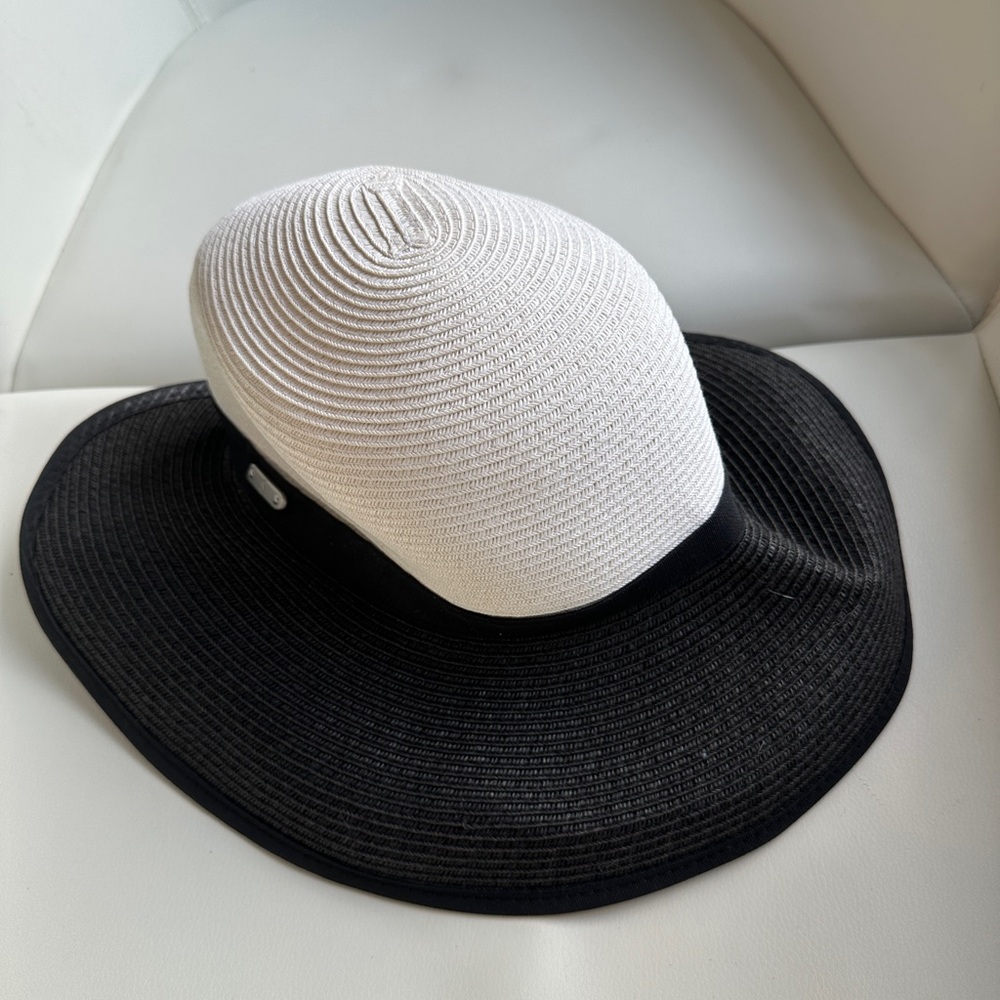 San Diego Hat Company Sun Brim Beach Summer Preppy Hat with Back Closure Ribbon